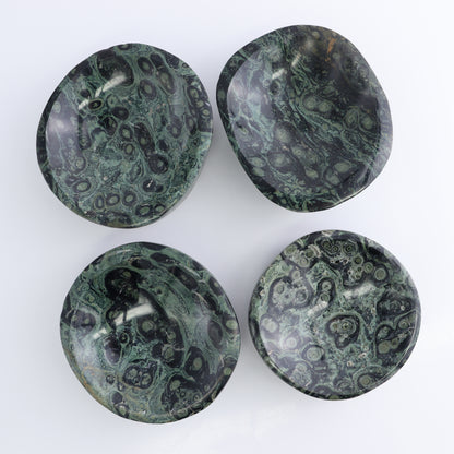 Kambaba Jasper Bowls Set of 4 - Expert Wholesale and Supplier of Wholesale Crystals & Bulk Gemstones, ["Bowls","Kambaba Jasper"]