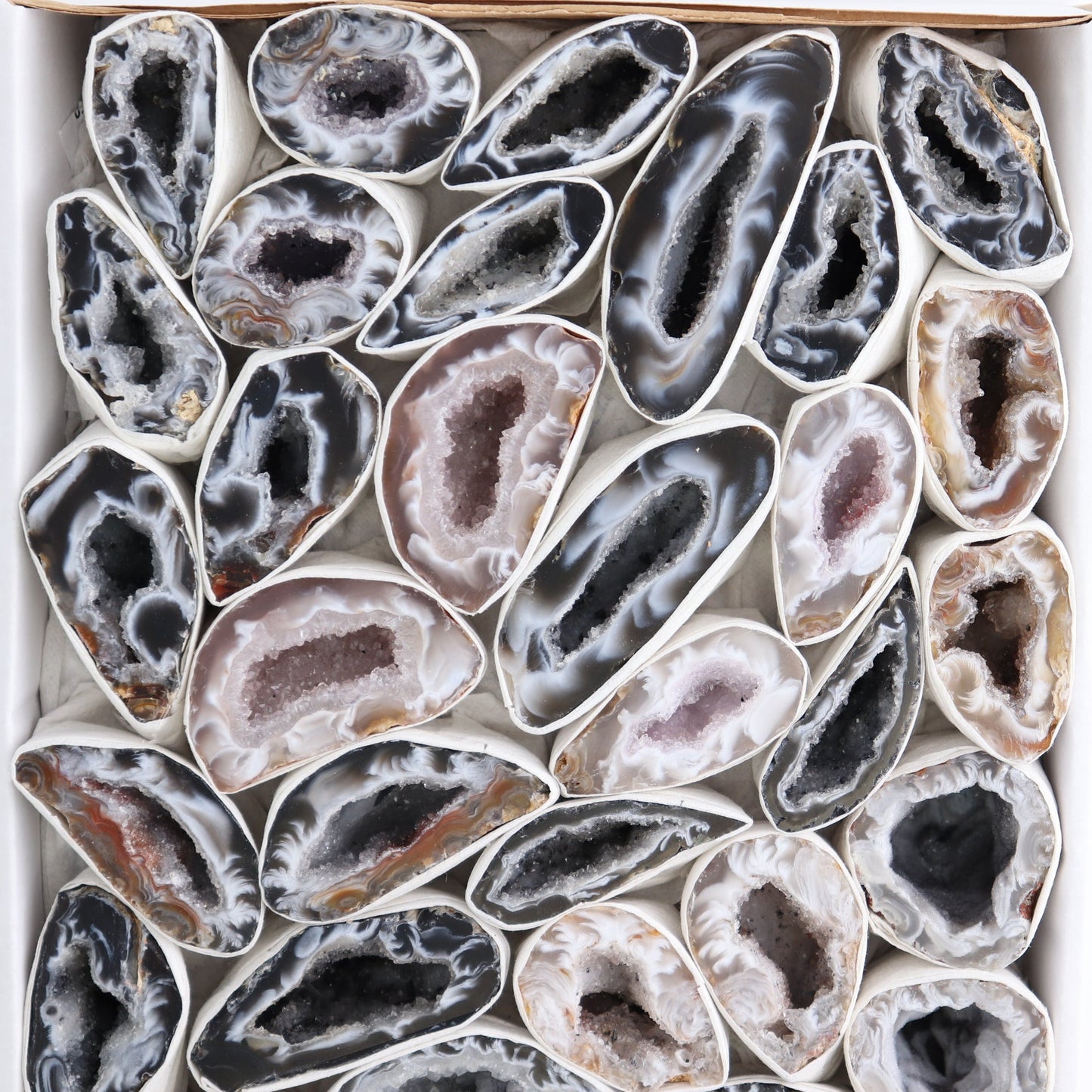 Agate Geodes Flat