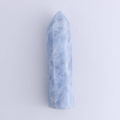 Blue Calcite Towers Set of 3 - Expert Wholesale and Supplier of Wholesale Crystals & Bulk Gemstones, ["Blue Calcite","Calcite","close_30","Towers"]