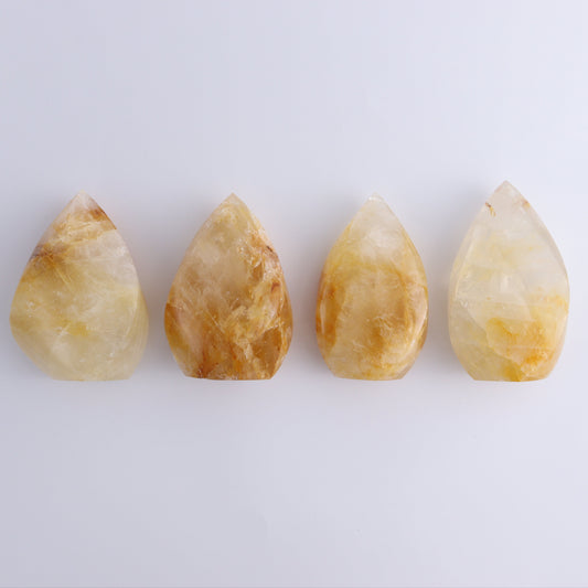 Golden Healer Flames Set of 4 - Expert Wholesale and Supplier of Wholesale Crystals & Bulk Gemstones, ["Brazil","flames","Golden Healer"]