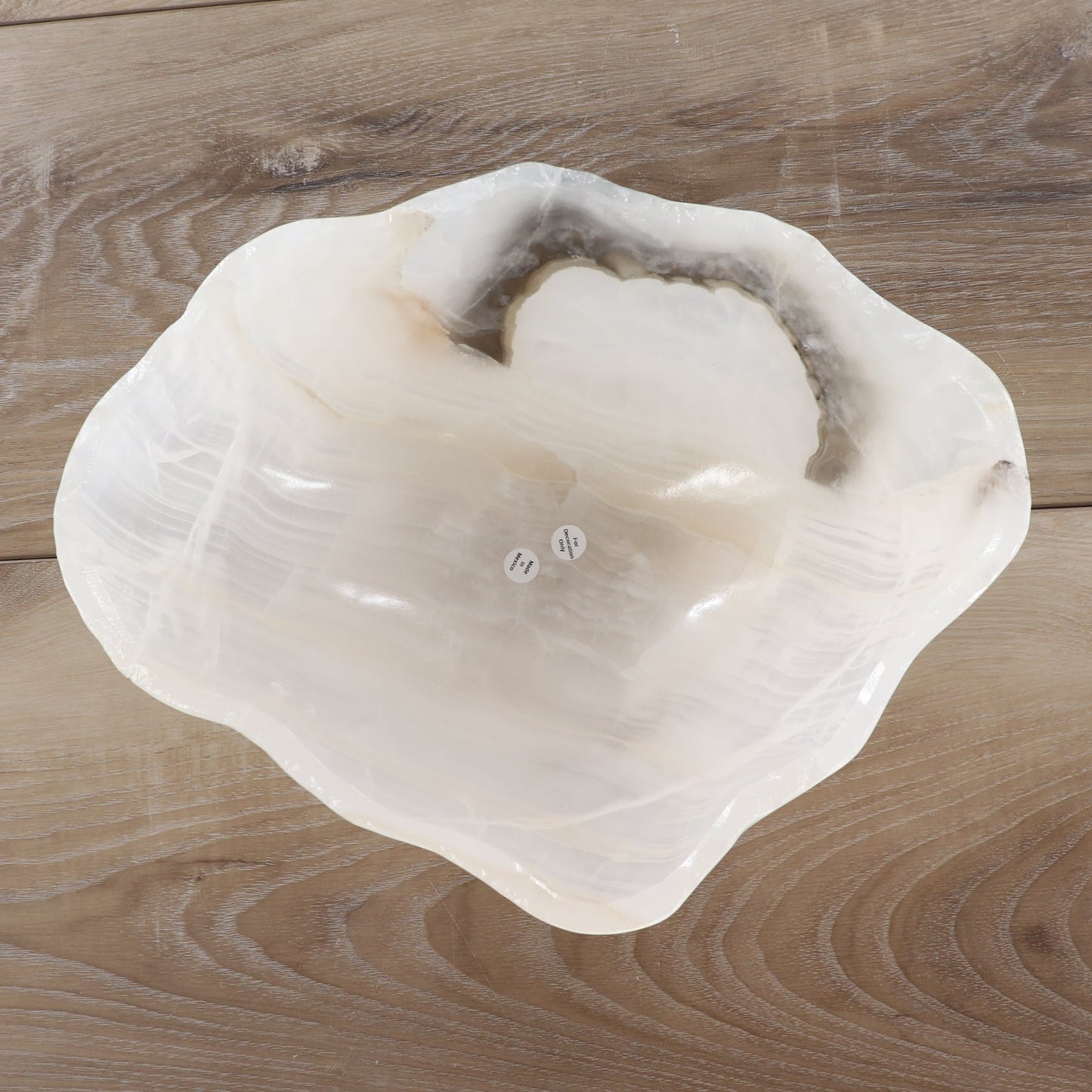 Mexican Onyx/Calcite Bowl 12"