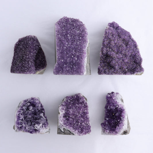 Uruguay Amethyst Cut Base Set of 6