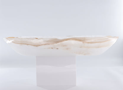 Onyx Canoe Bowl - Expert Wholesale and Supplier of Wholesale Crystals & Bulk Gemstones, ["Bowls","canoe","Mexico","onyx"]