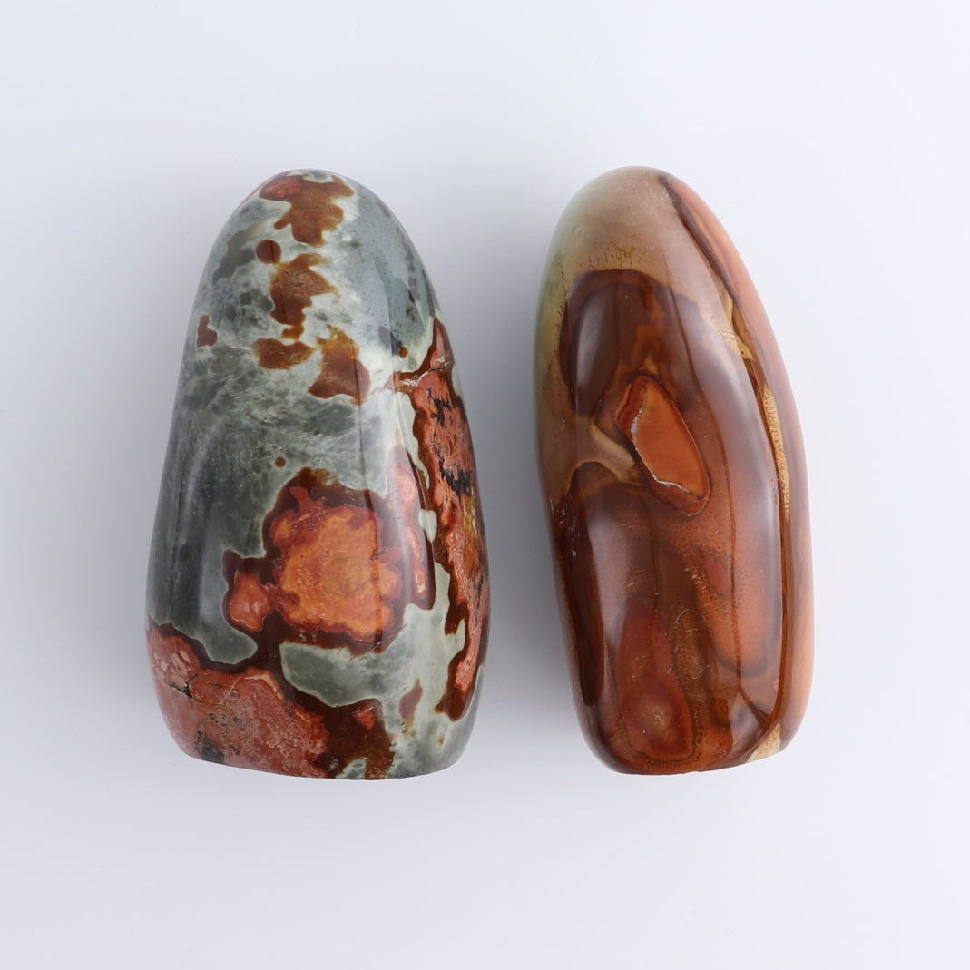 Polychrome Jasper Freeforms Set of 5