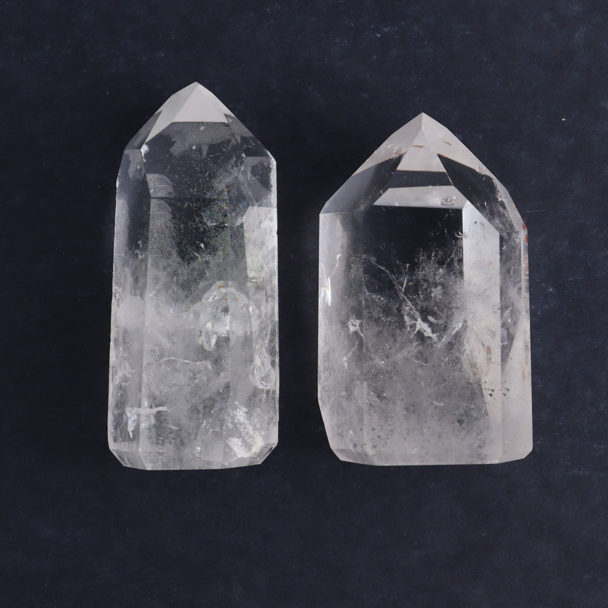 Garden Quartz Towers Set of 4 - Expert Wholesale and Supplier of Wholesale Crystals & Bulk Gemstones, ["Garden Quartz","Quartz","Towers"]