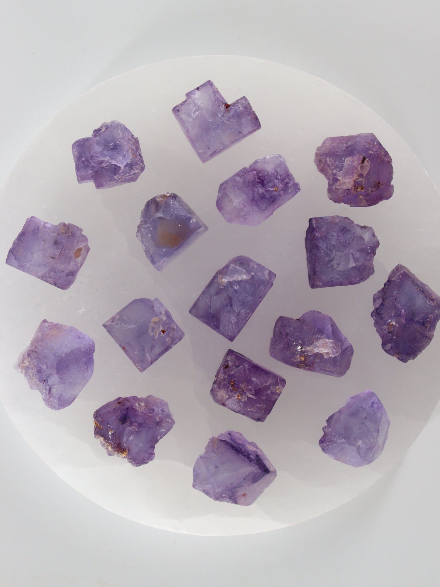Rough Fluorite Set of 15 - Expert Wholesale and Supplier of Wholesale Crystals & Bulk Gemstones, []