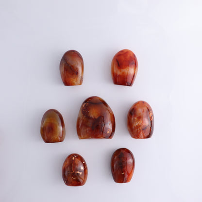 Carnelian Freeform Set of 10 - Expert Wholesale and Supplier of Wholesale Crystals & Bulk Gemstones, ["carnelian","Freeforms","Madagascar"]