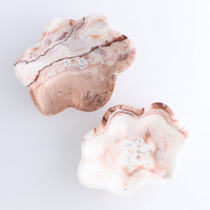 One Small Bowl Mexican Onyx/Calcite Red & White - Expert Wholesale and Supplier of Wholesale Crystals & Bulk Gemstones, ["bowl","Calcite","Catalog Onyx","Decorative Dish","Mexico","onyx"]