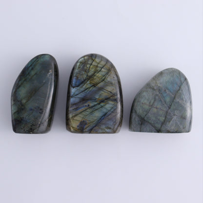 Labradorite Freeform Set of 6 - Expert Wholesale and Supplier of Wholesale Crystals & Bulk Gemstones, ["Freeforms","Labradorite","Madagascar"]