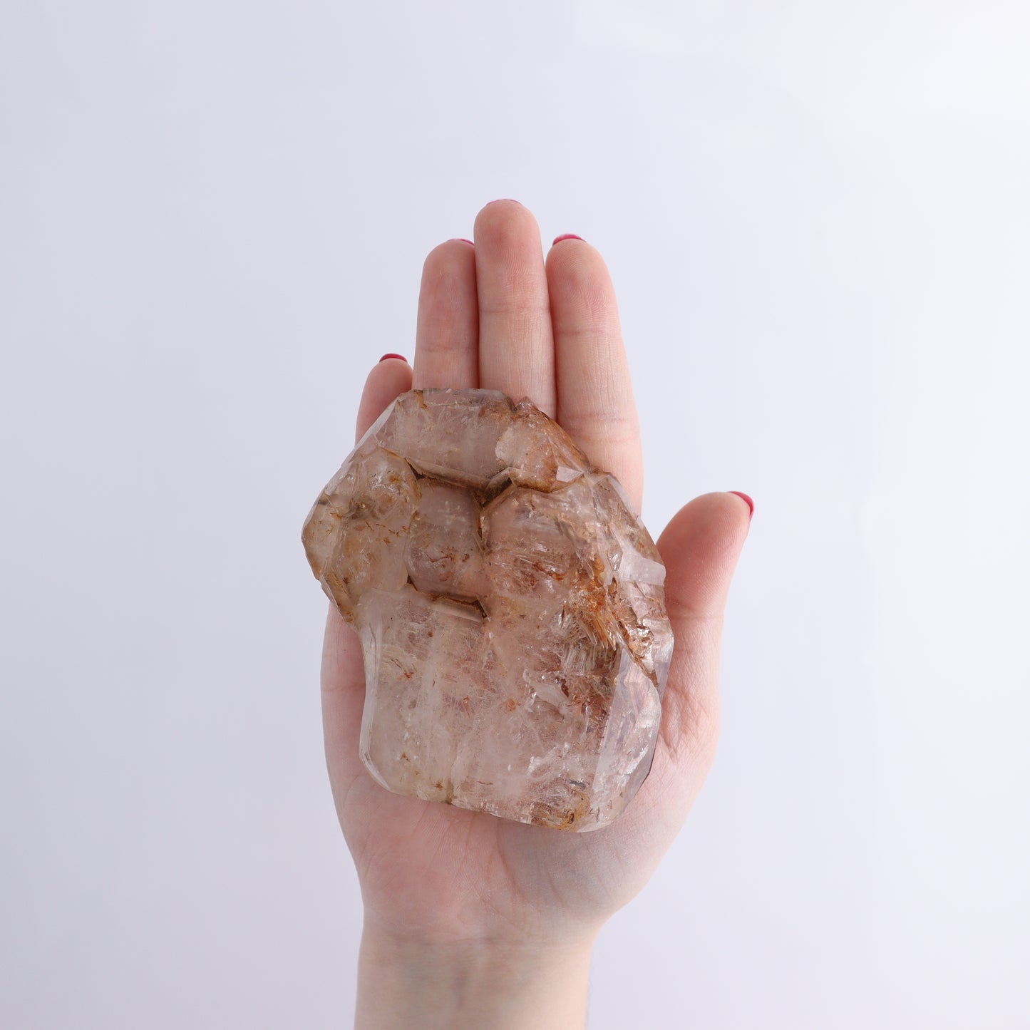 Inclusion Quartz Freeform Set of 4 from Madagascar - Expert Wholesale and Supplier of Wholesale Crystals & Bulk Gemstones, ["close_70","Freeform","Madagascar","Quartz"]