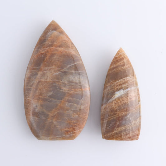 Peach Moonstone Freeform Set of 6 | Mi Esperanza Minerals | Supplier of Crystals and Onyx