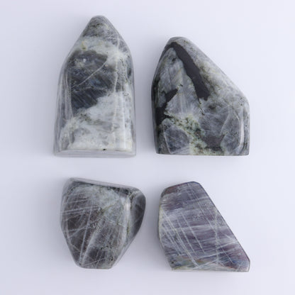 Labradorite Freeform Set of 4 - Expert Wholesale and Supplier of Wholesale Crystals & Bulk Gemstones, ["Freeforms","Labradorite","Madagascar"]
