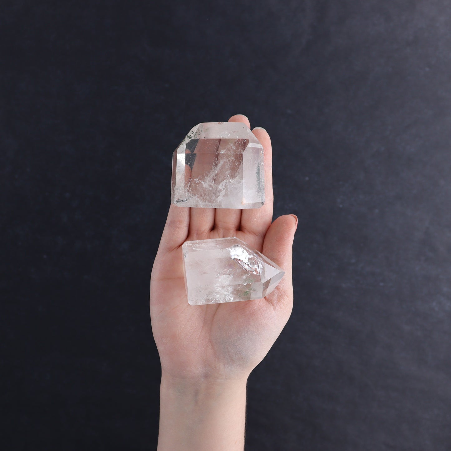 Garden Quartz Towers Set of 10 - Expert Wholesale and Supplier of Wholesale Crystals & Bulk Gemstones, ["Garden Quartz","Points","Quartz","Towers"]