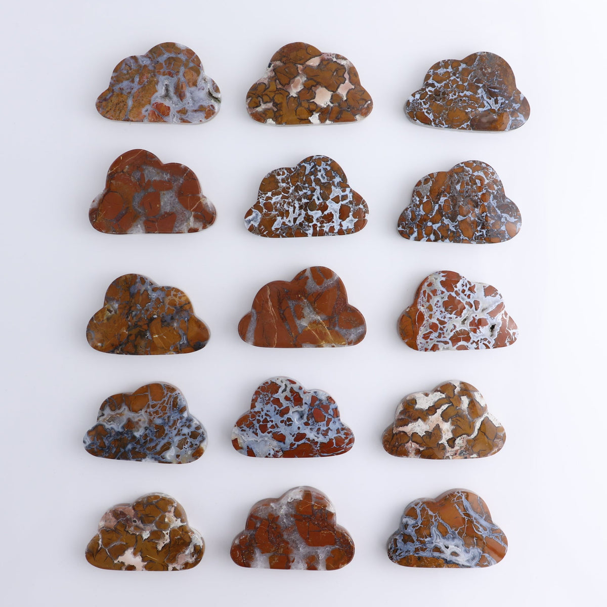 One Cloud Brecciated Jasper | Mi Esperanza Minerals | Supplier of Crystals and Onyx