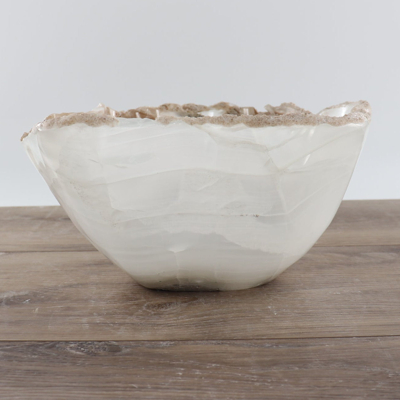 Mexican Onyx/Calcite Bowl 12"