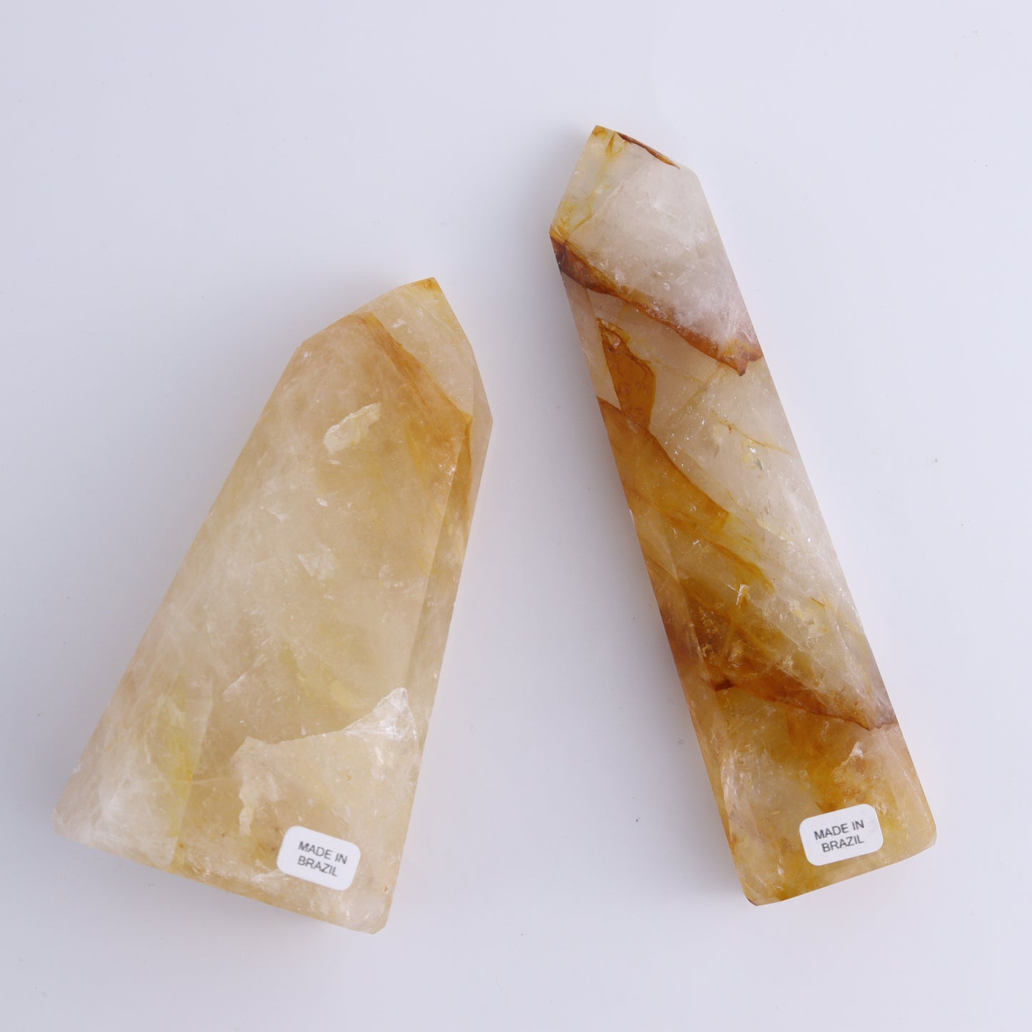 Golden Healer Towers Set of 4 - Expert Wholesale and Supplier of Wholesale Crystals & Bulk Gemstones, ["Brazil","Golden Healer","Towers"]
