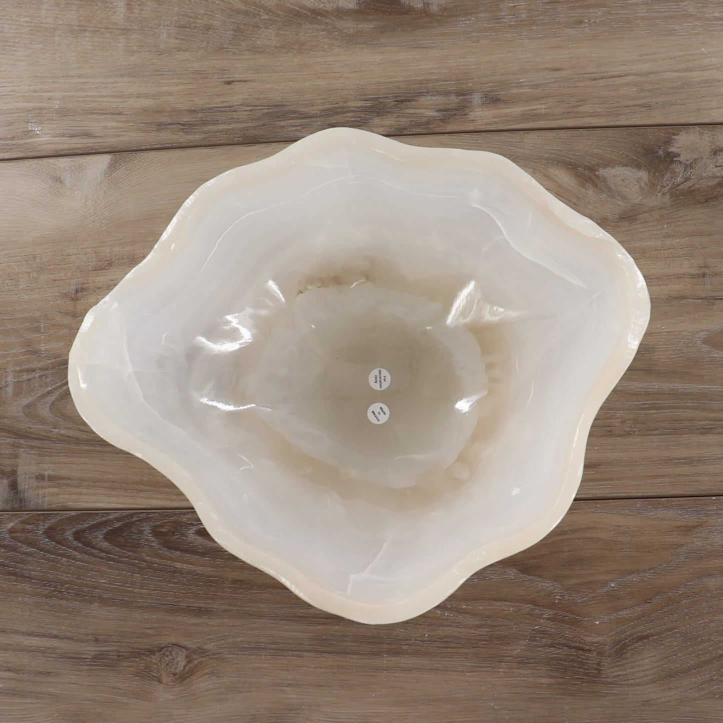 Mexican Onyx/Calcite Bowl 12"