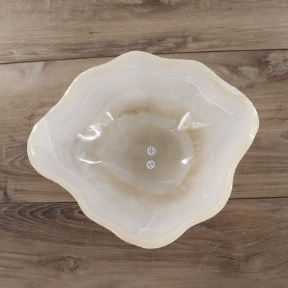 Mexican Onyx/Calcite Bowl 12"