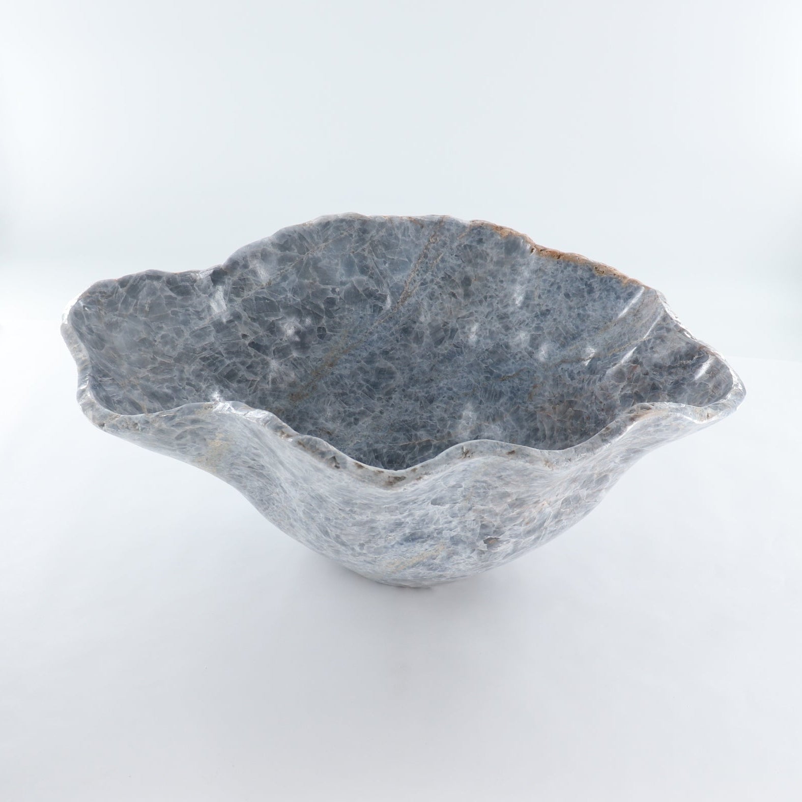 Blue Calcite Bowl - Expert Wholesale and Supplier of Wholesale Crystals & Bulk Gemstones, ["Blue Calcite","bowl","Bowls","Calcite","Mexico"]