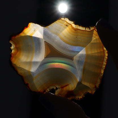 Iris Agate Slices Set of 9 - Expert Wholesale and Supplier of Wholesale Crystals & Bulk Gemstones, ["Agate","Iris Agate","Slices and Slabs"]