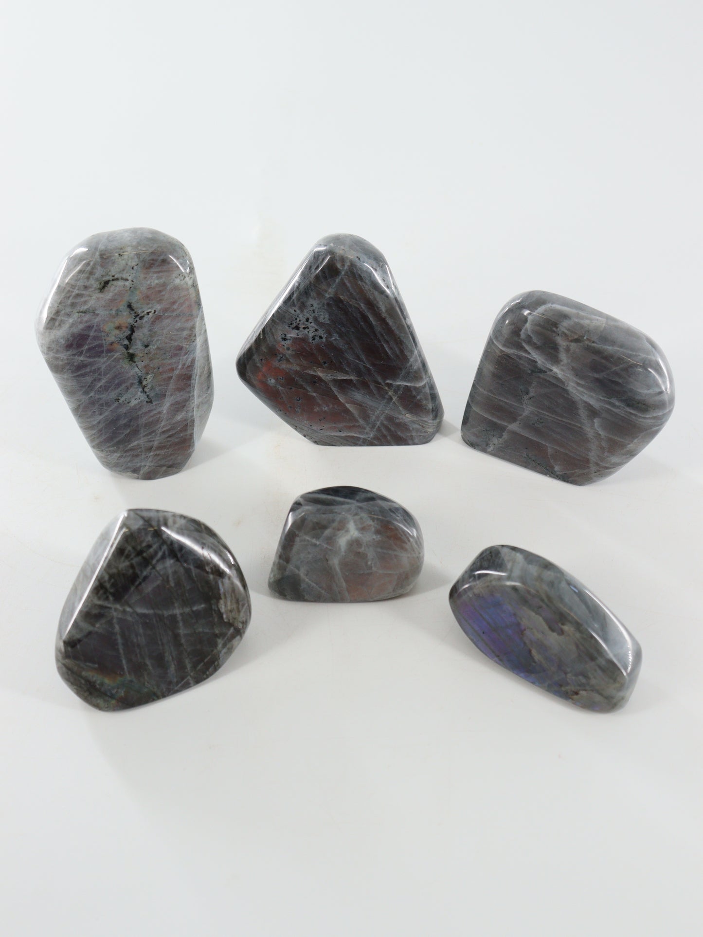 Labradorite Freeforms Set of 6 - Expert Wholesale and Supplier of Wholesale Crystals & Bulk Gemstones, []