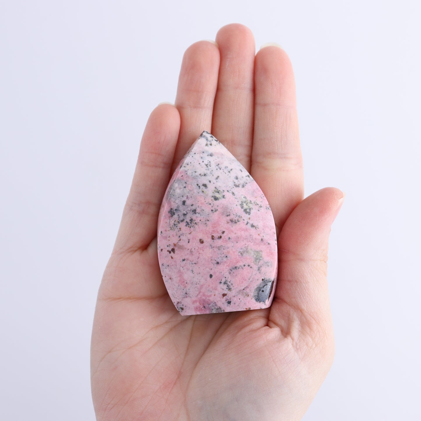 Rhodonite Flames Set of 20 - Expert Wholesale and Supplier of Wholesale Crystals & Bulk Gemstones, ["flames","Peru","Rhodonite"]