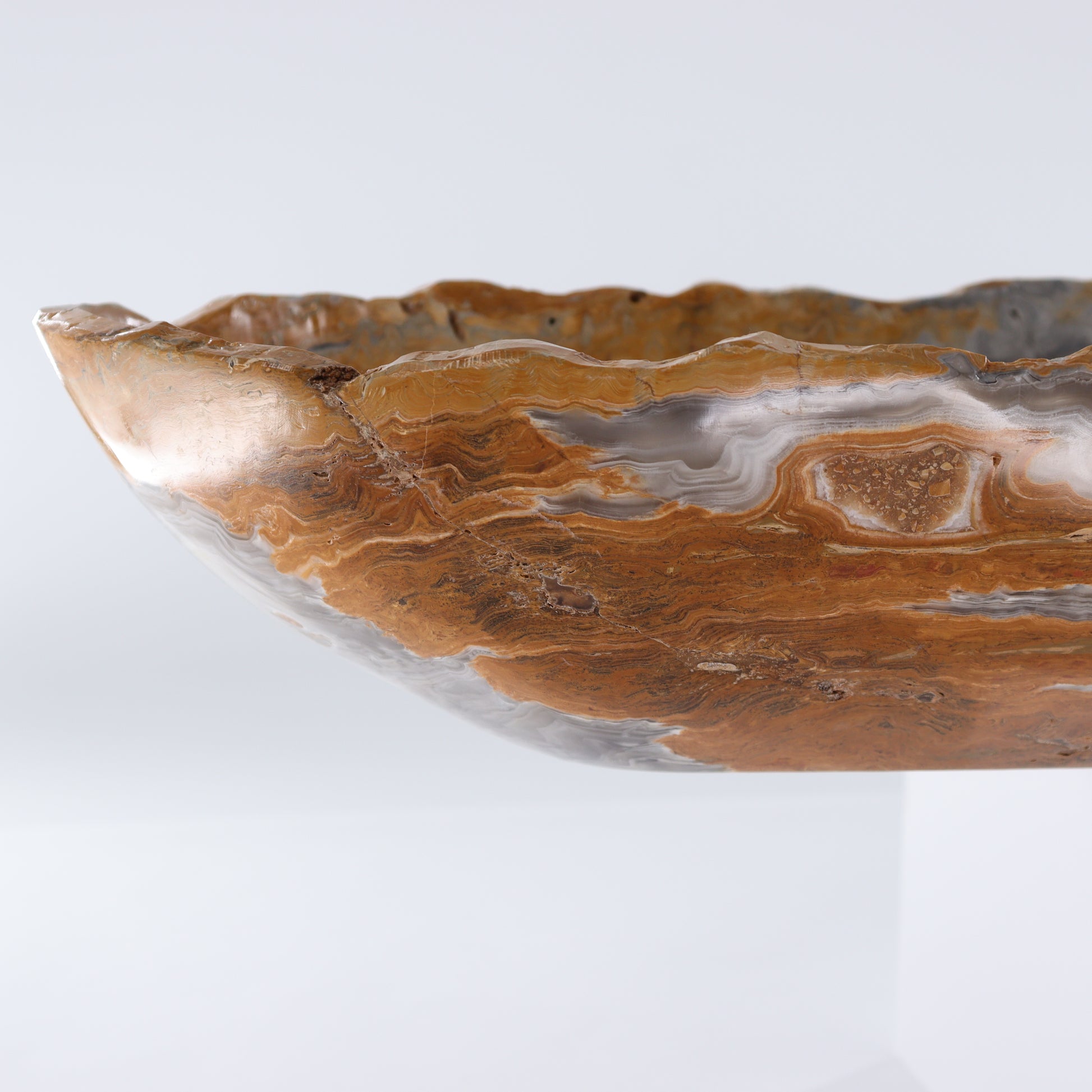 Onyx Canoe Bowl - Expert Wholesale and Supplier of Wholesale Crystals & Bulk Gemstones, ["Bowls","canoe","Mexico","onyx"]