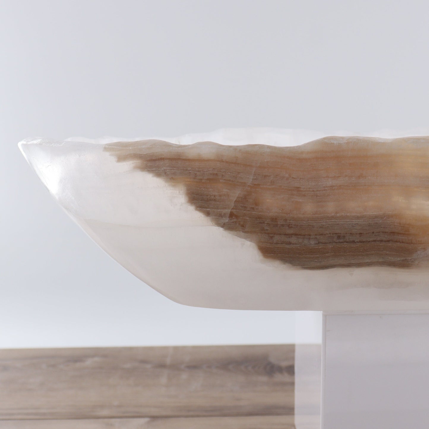 Mexican Onyx/Calcite Canoe Bowl - Expert Wholesale and Supplier of Wholesale Crystals & Bulk Gemstones, ["Bowls","Calcite","canoe","Mexico","onyx"]