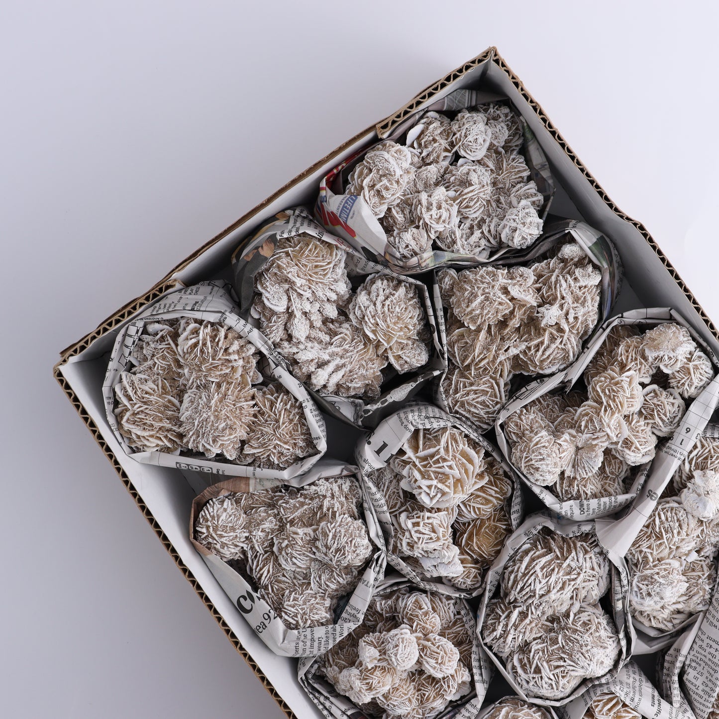 Desert Rose Set of 13 - Expert Wholesale and Supplier of Wholesale Crystals & Bulk Gemstones, ["Desert Rose","Freeforms","Morocco"]