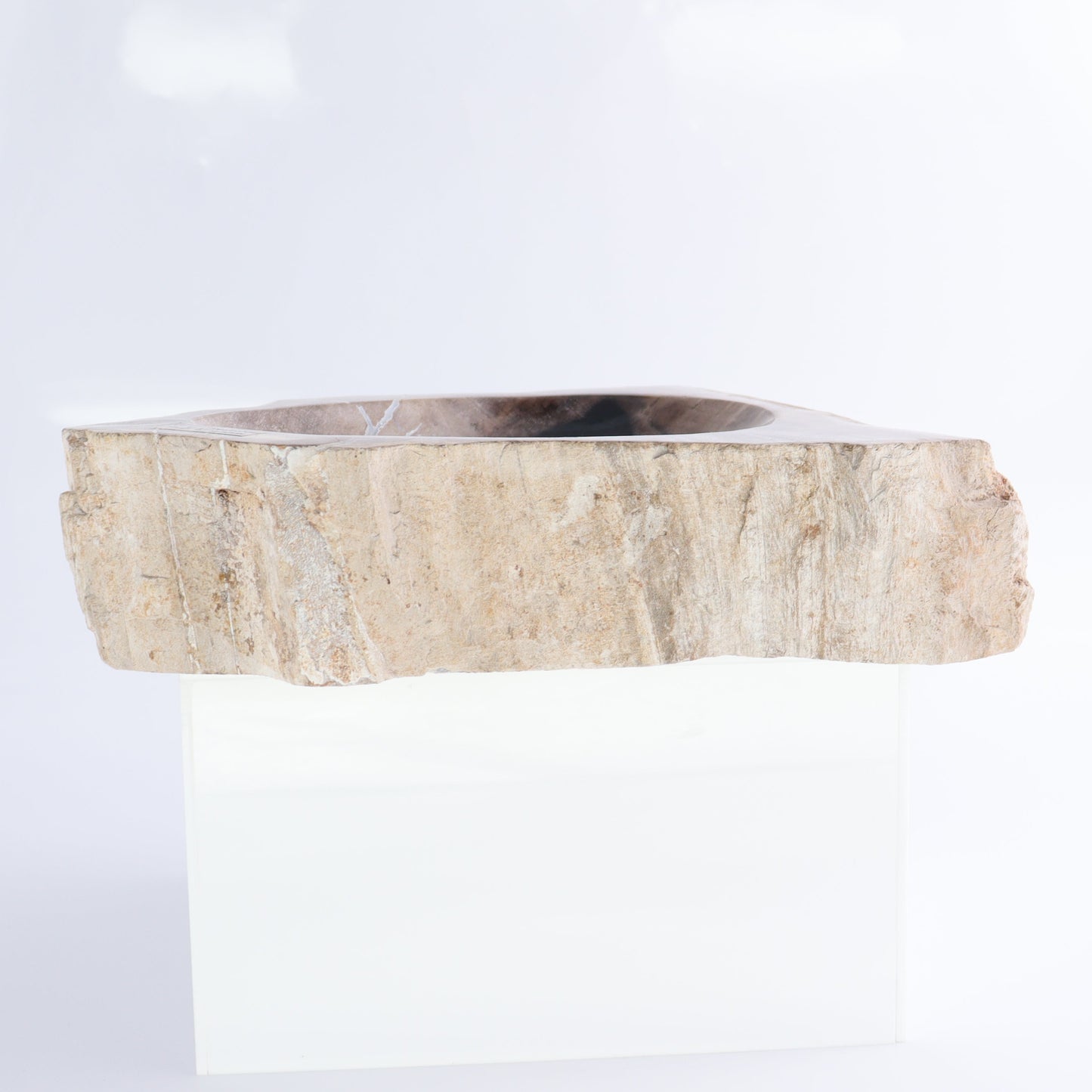 Petrified Wood Bowls Set of 2 - Expert Wholesale and Supplier of Wholesale Crystals & Bulk Gemstones, ["Bowls","Indonesia","Petrified Wood"]