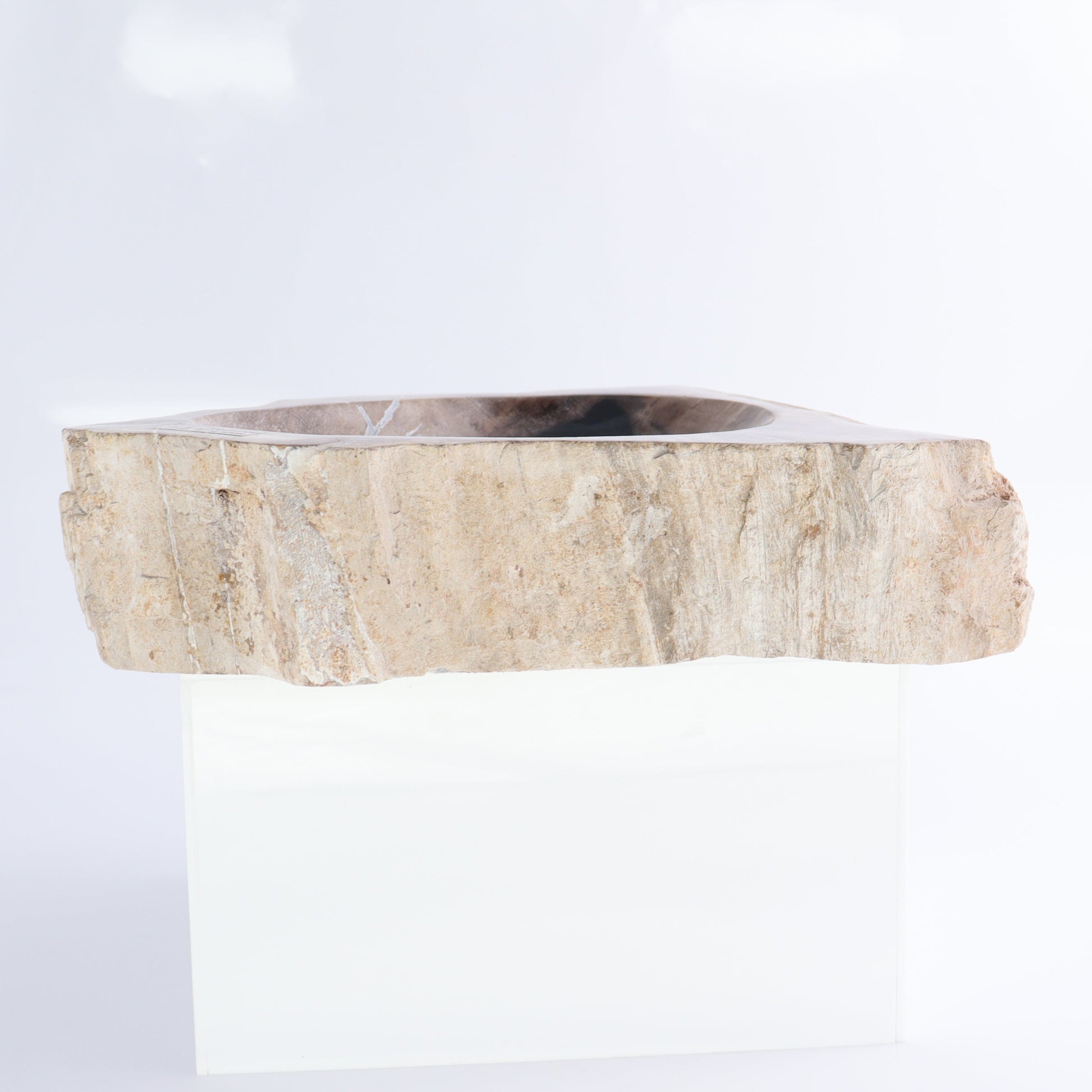 Petrified Wood Bowls Set of 2 - Expert Wholesale and Supplier of Wholesale Crystals & Bulk Gemstones, ["Bowls","Indonesia","Petrified Wood"]