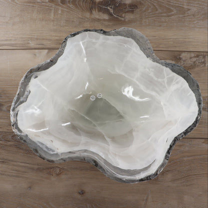 Mexican Onyx/Calcite Bowl 16"