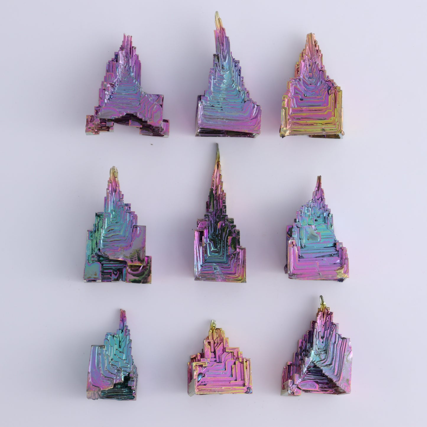 Bismuth Set of 35 - Expert Wholesale and Supplier of Wholesale Crystals & Bulk Gemstones, ["Bismuth"]