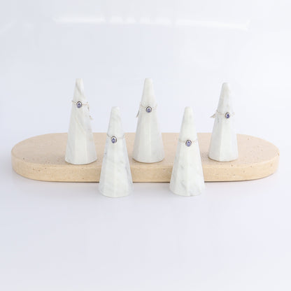 Tanzinite Rings Set of 5 (Ring Holders Not Included) - Expert Wholesale and Supplier of Wholesale Crystals & Bulk Gemstones, ["Ring","rings","sterling silver","Tanzinite"]