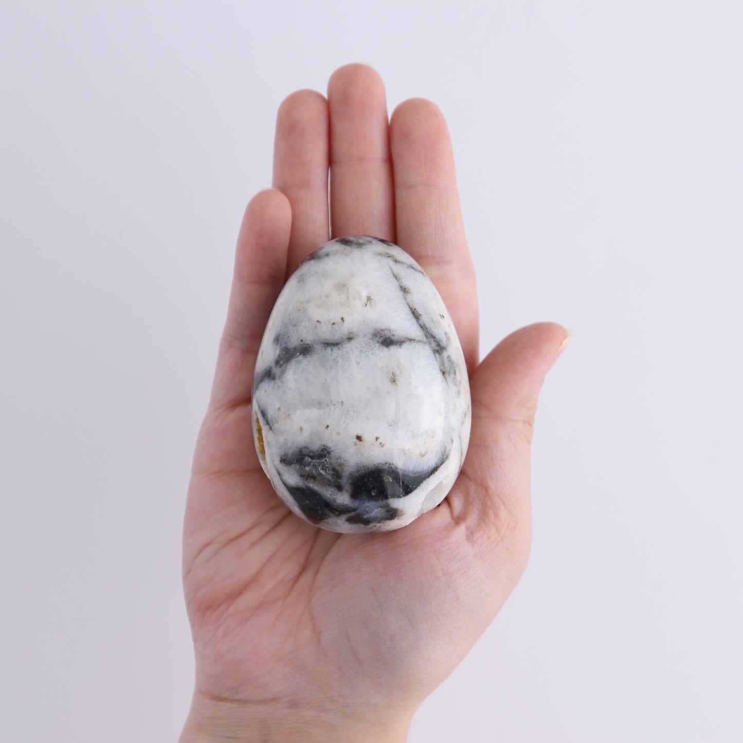 Maligano Jasper Palm Stones and Spheres Set of 9 - Expert Wholesale and Supplier of Wholesale Crystals & Bulk Gemstones, ["Indonesia","Maligno Jasper","Palm Stones","Spheres"]