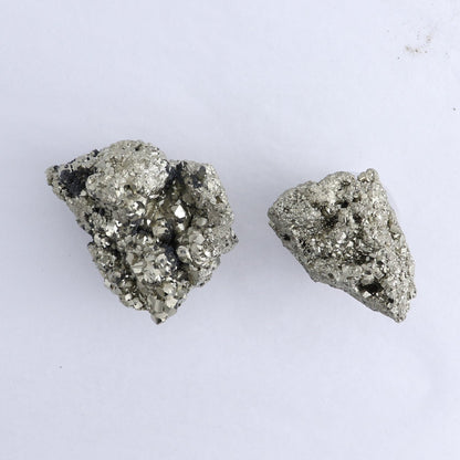 Pyrite Clusters Set of 6