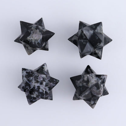 Indigo Gabbro Stars Set of 17 & 3 Cut Base Stars - Expert Wholesale and Supplier of Wholesale Crystals & Bulk Gemstones, ["Indigo Gabbro"]