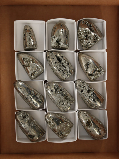 Pyrite Freeforms Set of 12