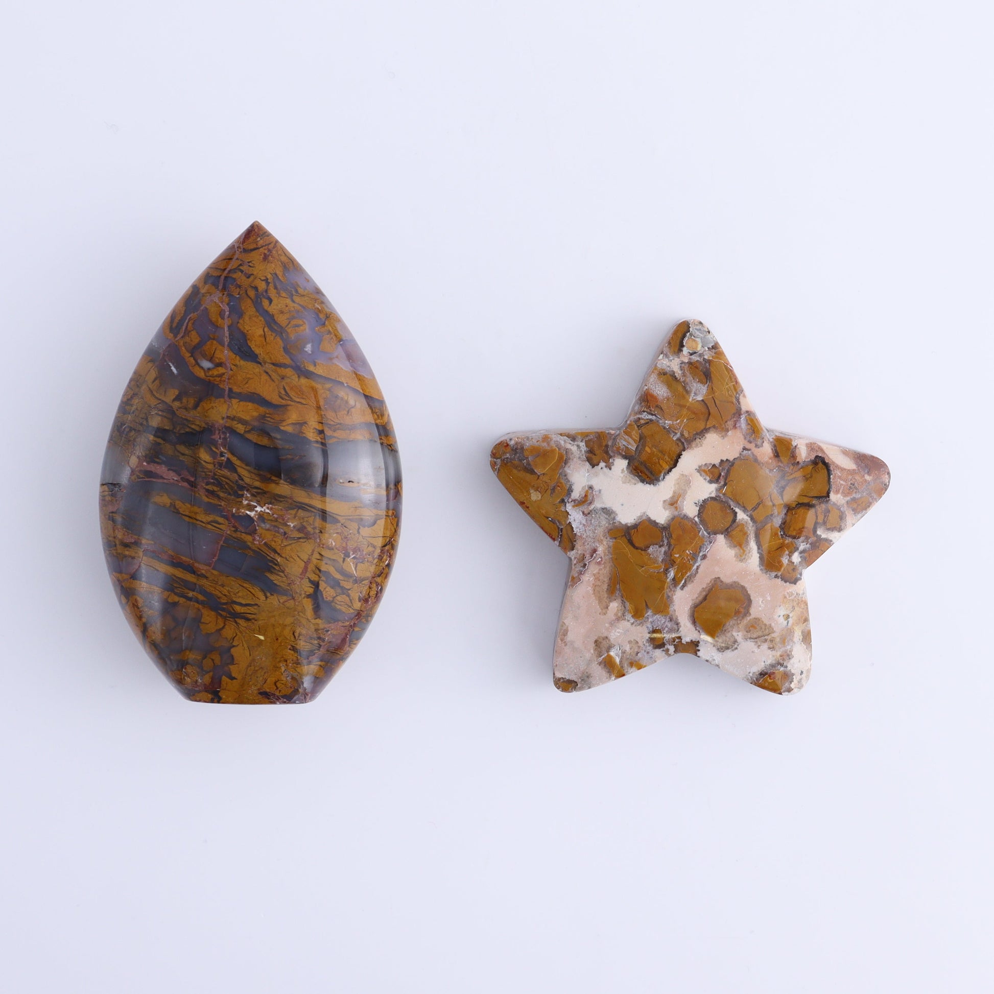 Brecciated Jasper Moons, Stars, Towers, Clouds, and Flames Set of 10 - Expert Wholesale and Supplier of Wholesale Crystals & Bulk Gemstones, ["Brecciated Jasper","Clouds","flames","Indonesia","moons","stars","Towers"]