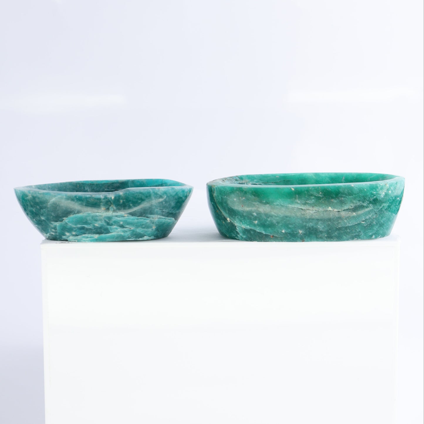 Amazonite Bowls Set of 8 - Expert Wholesale and Supplier of Wholesale Crystals & Bulk Gemstones, ["Amazonite","Bowls","Madagascar"]