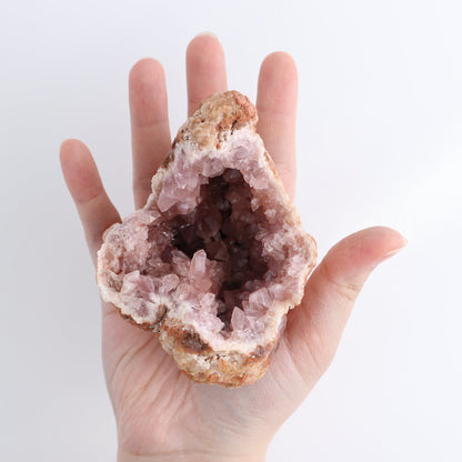 Pink Amethyst Geodes Set of 6