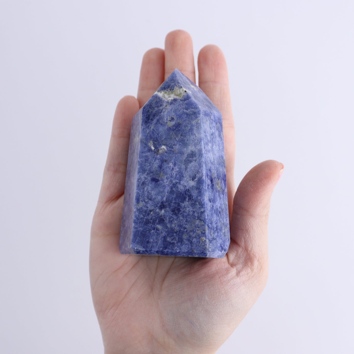 Sodalite Towers Set of 4 - Expert Wholesale and Supplier of Wholesale Crystals & Bulk Gemstones, ["Brazil","Sodalite","Towers"]