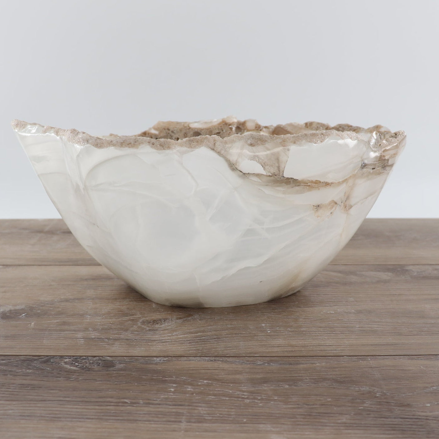 Mexican Onyx/Calcite Bowl 12"