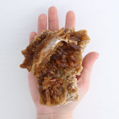 Honey Colored Quartz Flat from Morocco