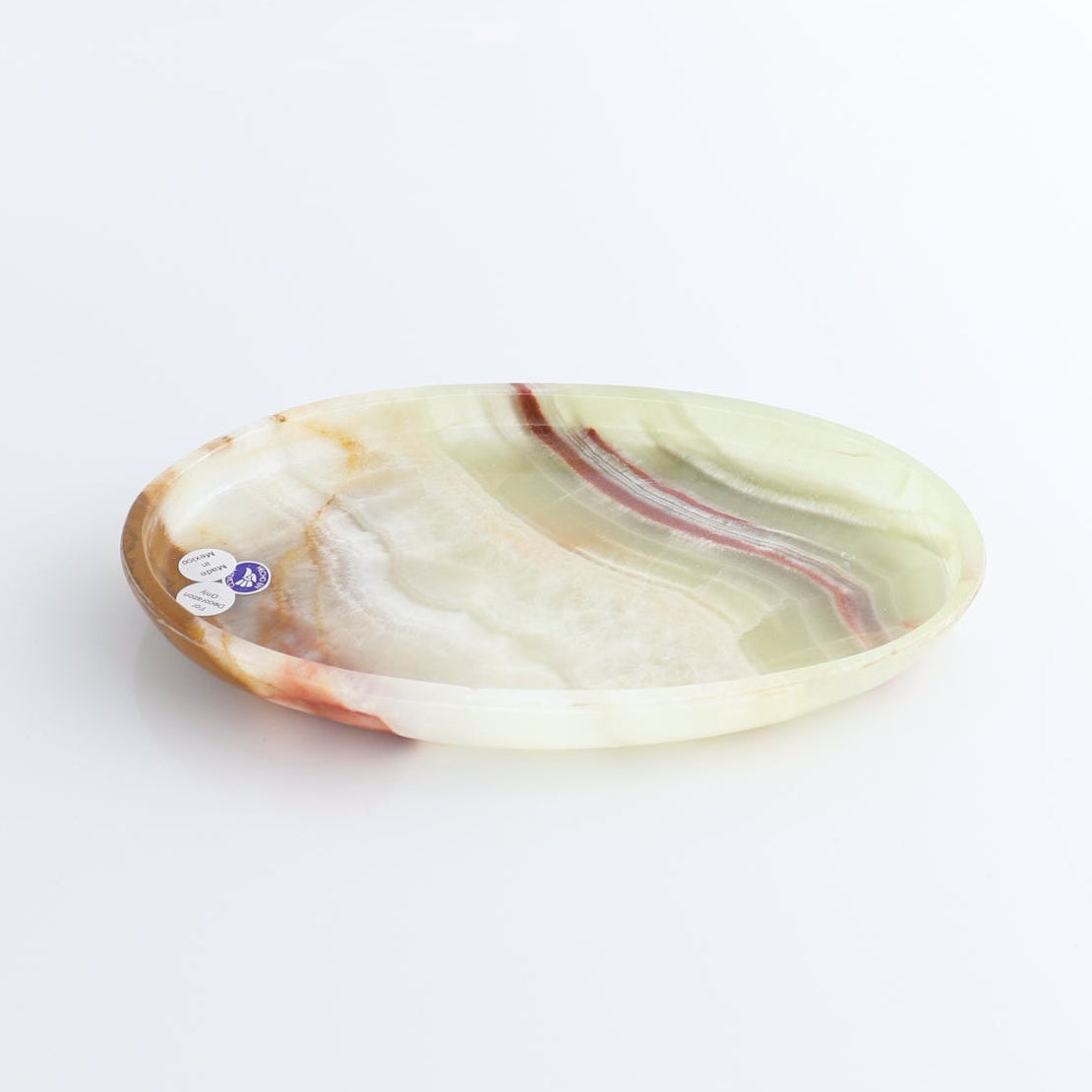Mexican Onyx/Calcite Oval Dish Set of 4