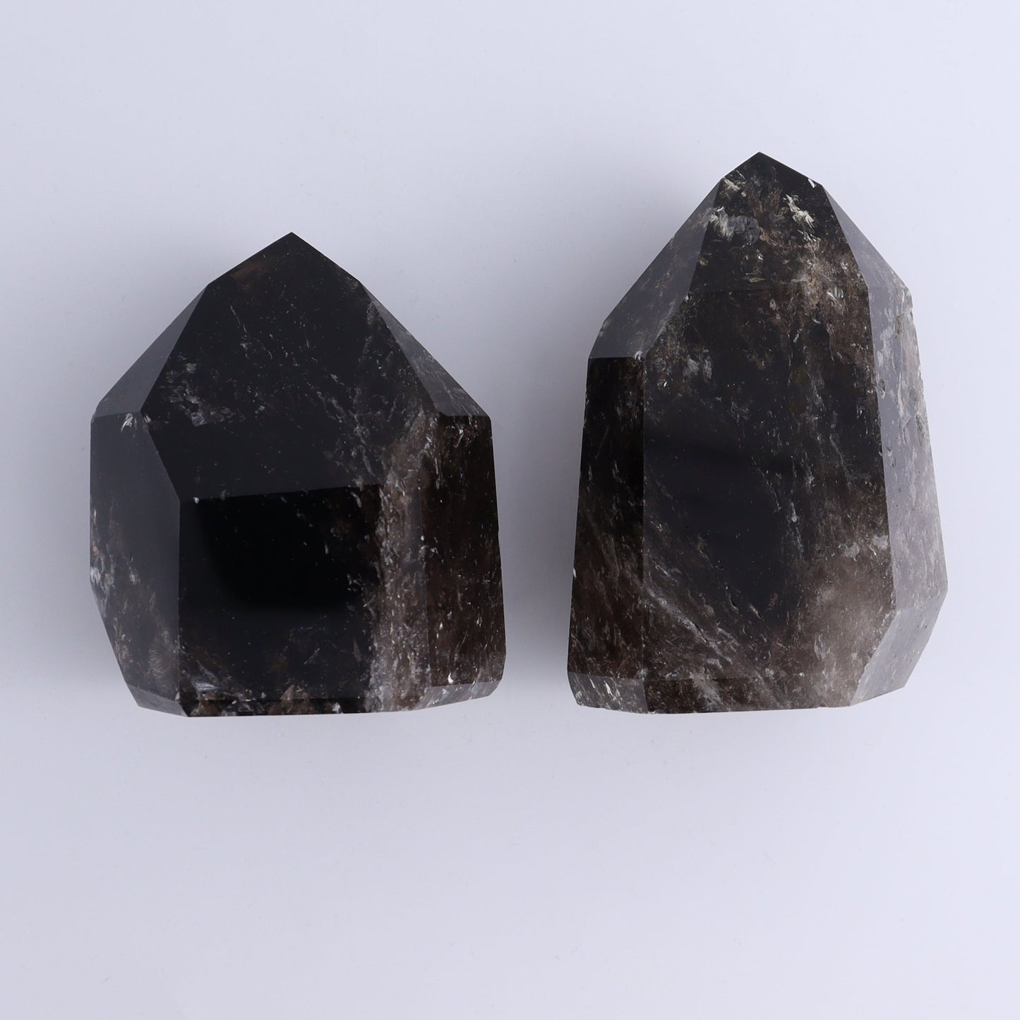 Smoky Quartz Points Set of 6 - Expert Wholesale and Supplier of Wholesale Crystals & Bulk Gemstones, ["Brazil","close_70","Points","Quartz","Smoky Quartz"]