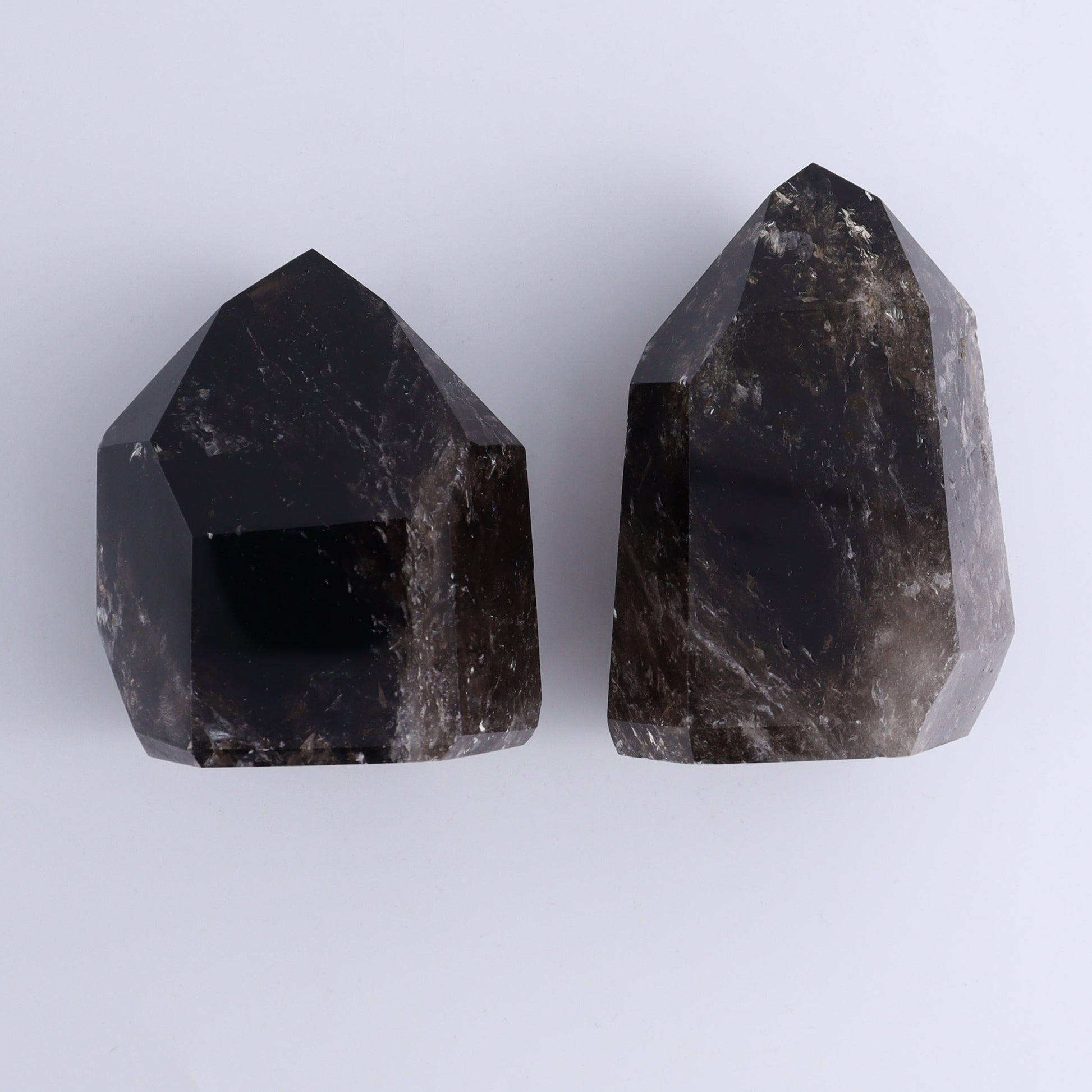 Smoky Quartz Points Set of 6 - Expert Wholesale and Supplier of Wholesale Crystals & Bulk Gemstones, ["Brazil","close_70","Points","Quartz","Smoky Quartz"]