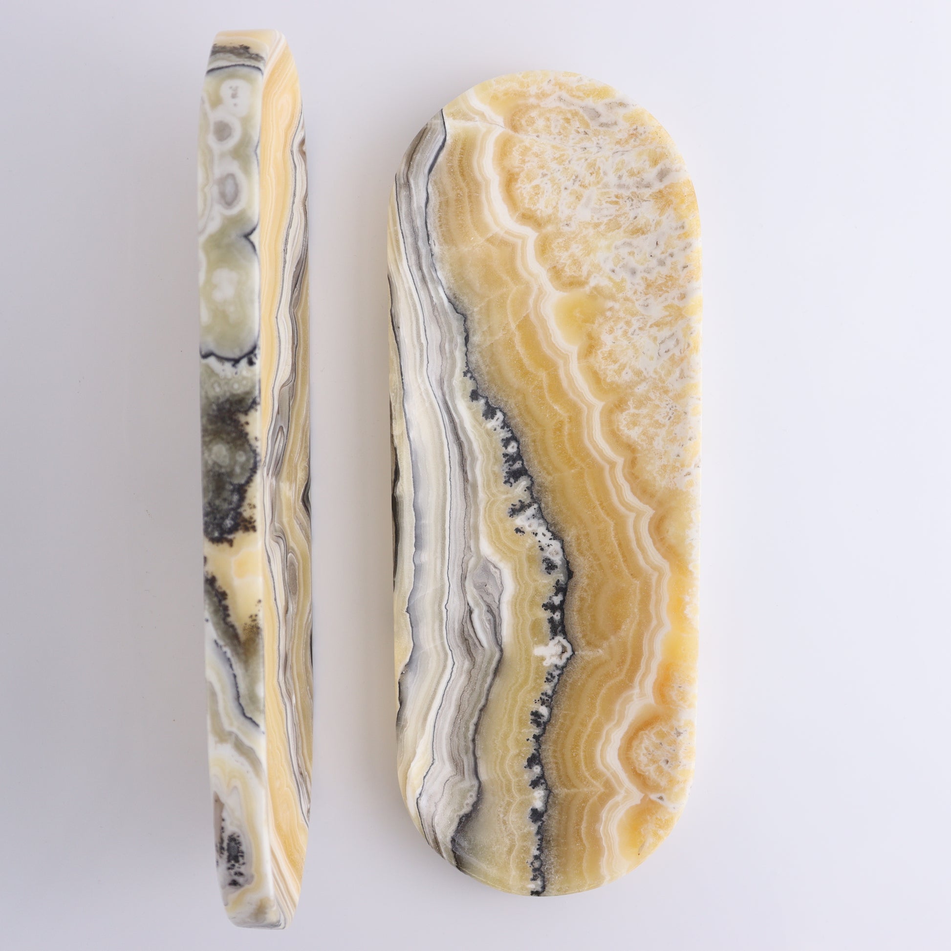 Onyx Oval Dish Set of 3 - Expert Wholesale and Supplier of Wholesale Crystals & Bulk Gemstones, ["Mexico","onyx","Oval Dish"]