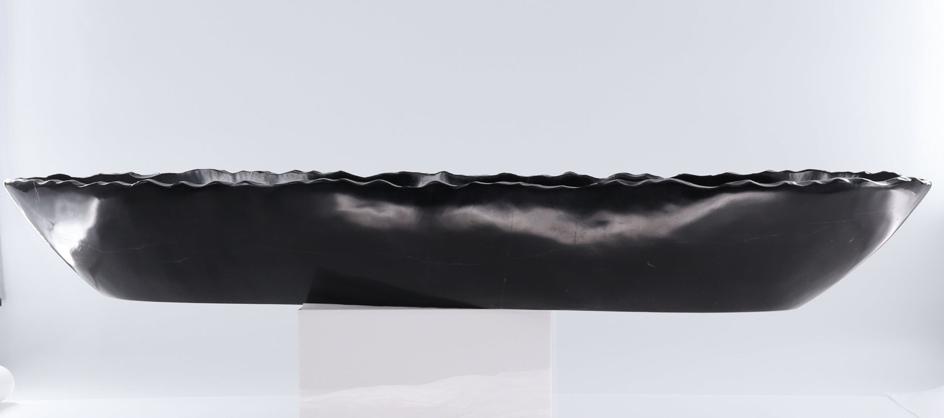 Black Marble Canoe Bowl - Expert Wholesale and Supplier of Wholesale Crystals & Bulk Gemstones, ["Black Marble","Bowls","canoe","Marble","Mexico"]