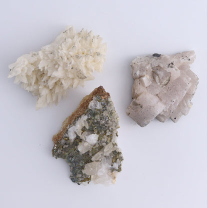 UV Reactive Calcite Flat Set of 18 - Expert Wholesale and Supplier of Wholesale Crystals & Bulk Gemstones, ["Calcite","Freeform","Freeforms","Mexico"]